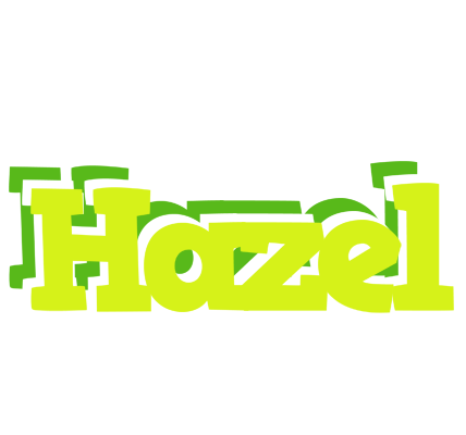 Hazel citrus logo