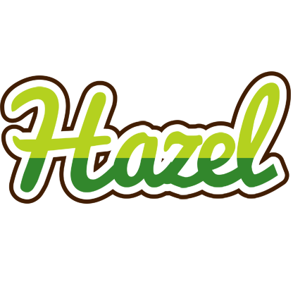 Hazel golfing logo