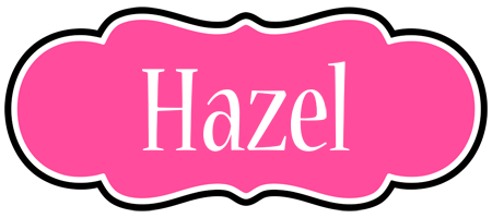 Hazel invitation logo