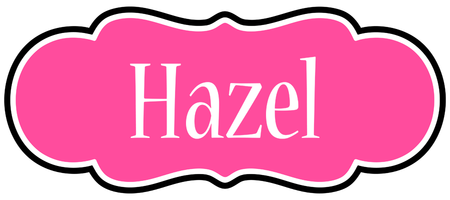Hazel invitation logo