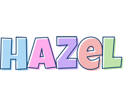 Hazel pastel logo