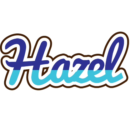 Hazel raining logo