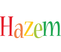 Hazem birthday logo