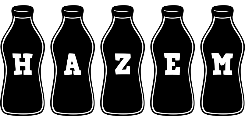 Hazem bottle logo