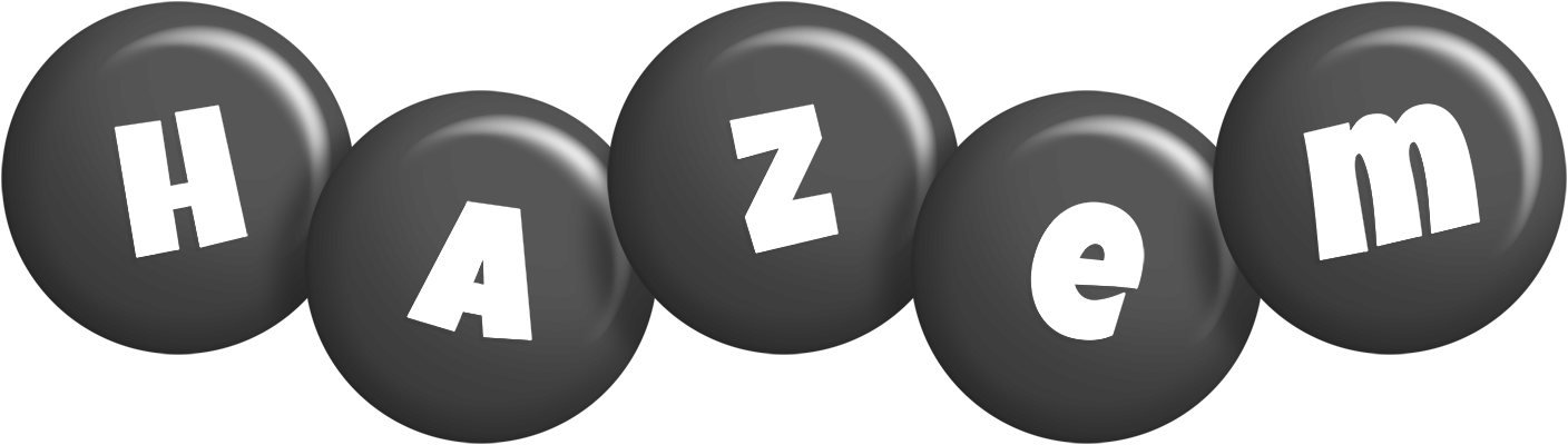 Hazem candy-black logo