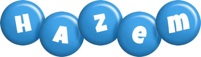 Hazem candy-blue logo