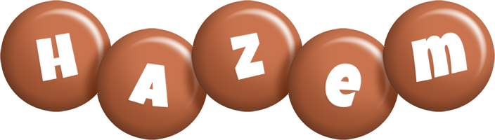 Hazem candy-brown logo