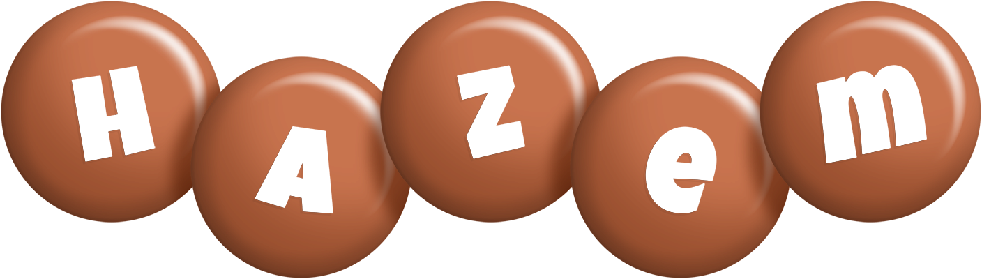 Hazem candy-brown logo