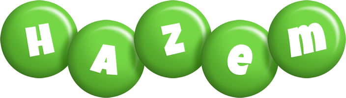 Hazem candy-green logo