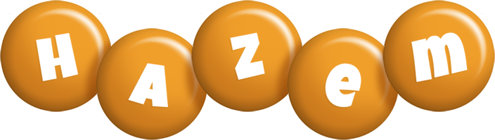 Hazem candy-orange logo