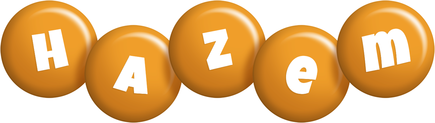 Hazem candy-orange logo