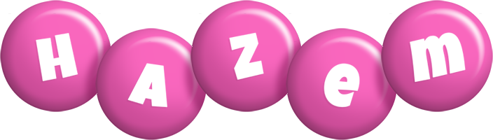 Hazem candy-pink logo