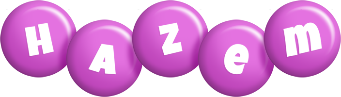 Hazem candy-purple logo