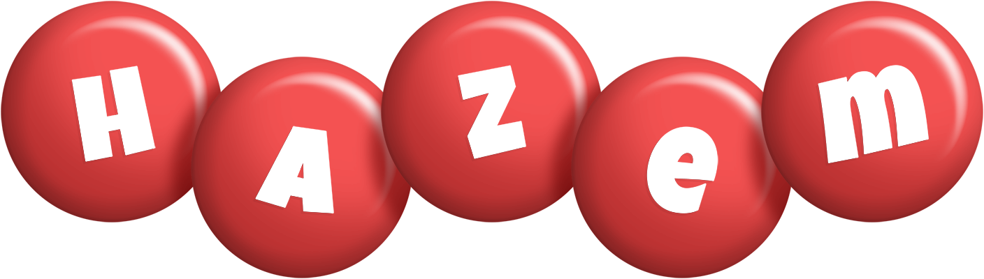 Hazem candy-red logo