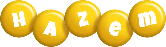 Hazem candy-yellow logo