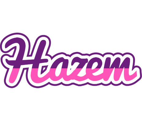 Hazem cheerful logo