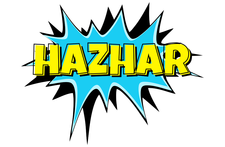 Hazhar amazing logo