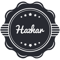 Hazhar badge logo