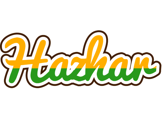Hazhar banana logo