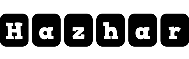 Hazhar box logo