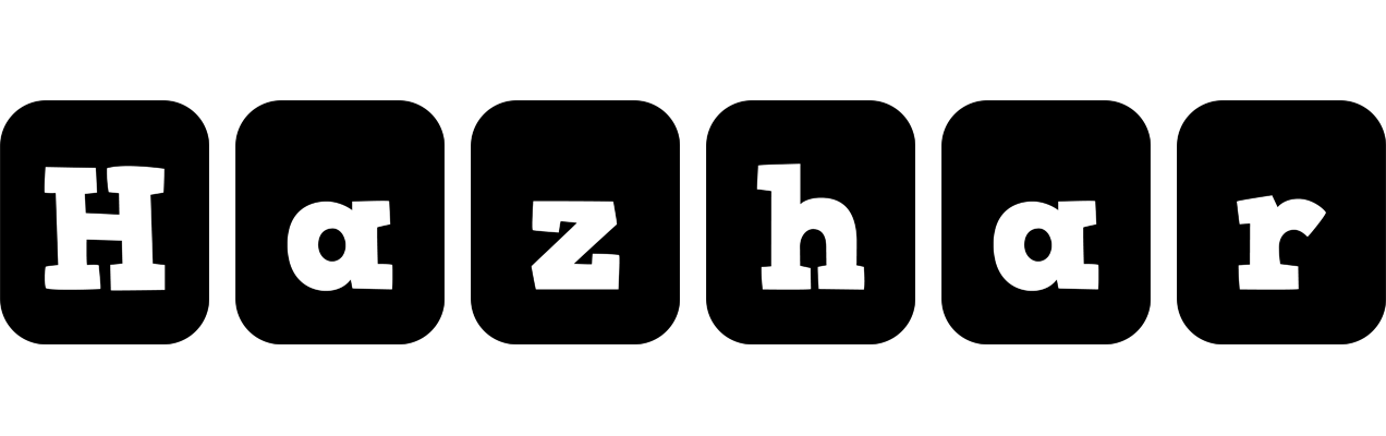 Hazhar box logo