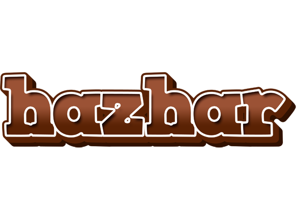 Hazhar brownie logo