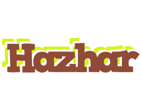 Hazhar caffeebar logo