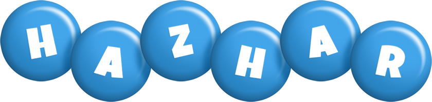 Hazhar candy-blue logo