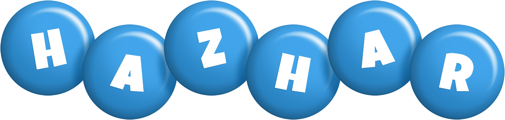 Hazhar candy-blue logo