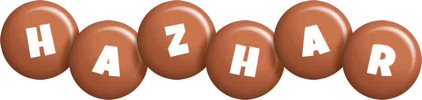 Hazhar candy-brown logo