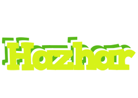 Hazhar citrus logo