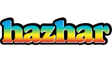 Hazhar color logo