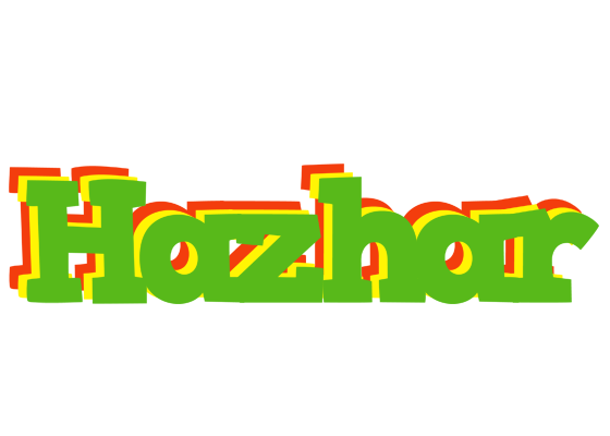 Hazhar crocodile logo