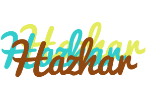 Hazhar cupcake logo