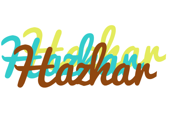 Hazhar cupcake logo