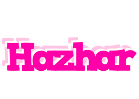 Hazhar dancing logo