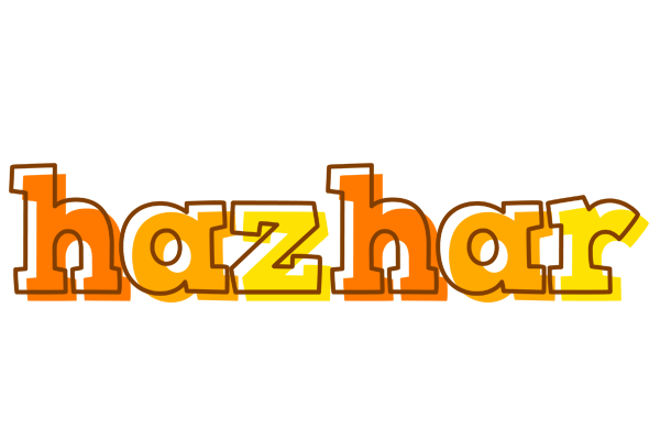 Hazhar desert logo