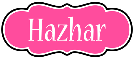 Hazhar invitation logo