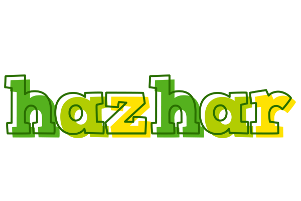 Hazhar juice logo