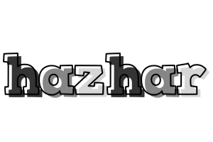 Hazhar night logo