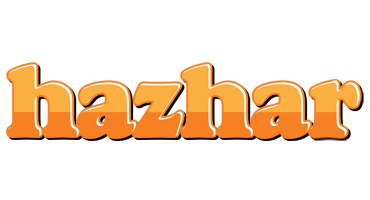 Hazhar orange logo