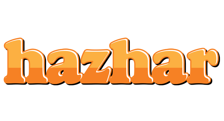 Hazhar orange logo