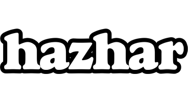 Hazhar panda logo