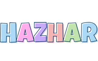 Hazhar pastel logo