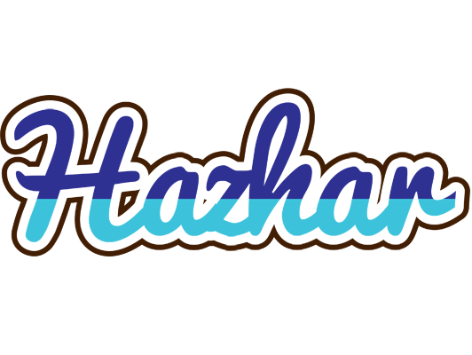 Hazhar raining logo