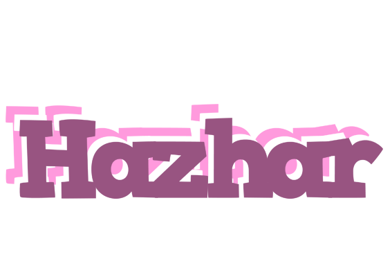 Hazhar relaxing logo