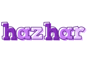 Hazhar sensual logo