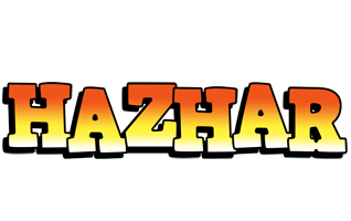 Hazhar sunset logo