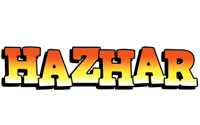 Hazhar sunset logo