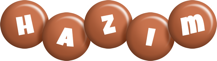 Hazim candy-brown logo